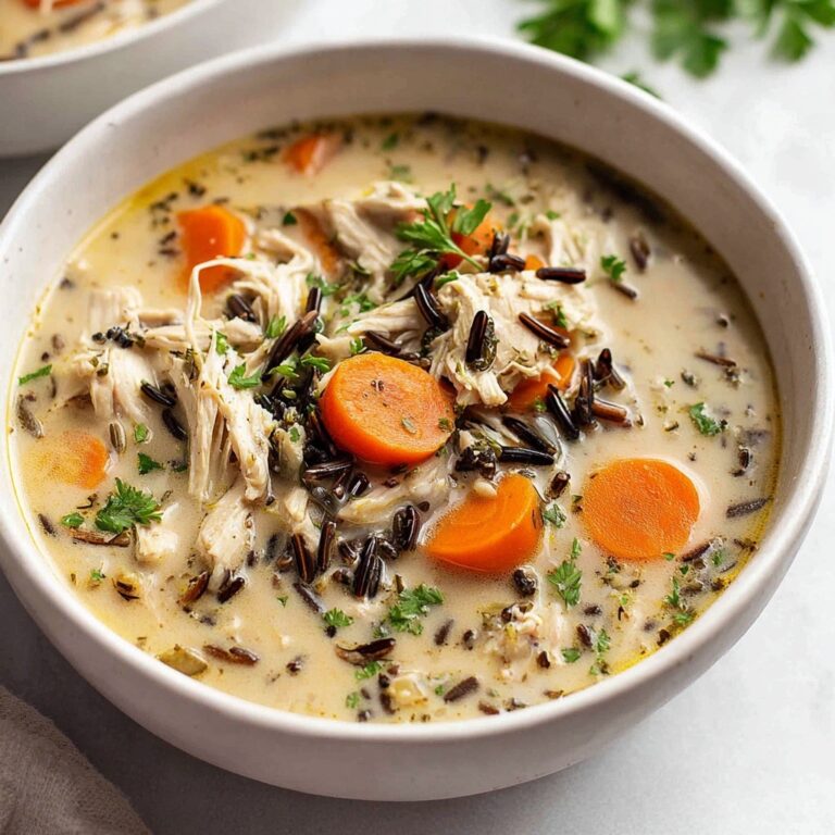 Healthy Chicken Wild Rice Soup Recipe