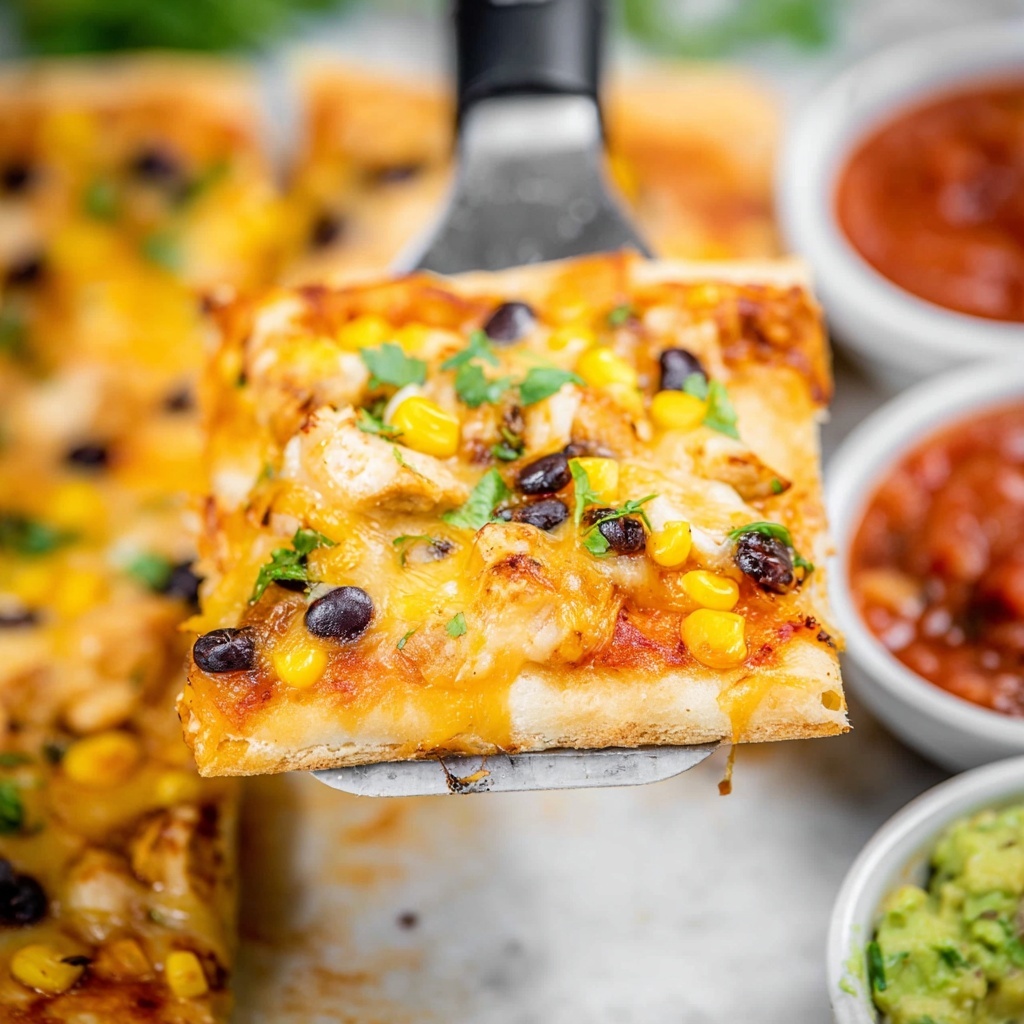Mexican Chicken Pizza Recipe - Recipe Image