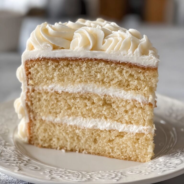 Moist White Velvet Cake Recipe