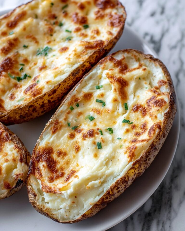 Twice-Baked Potatoes Recipe