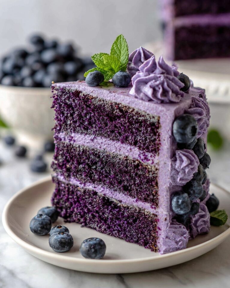 Purple Velvet Cake Recipe