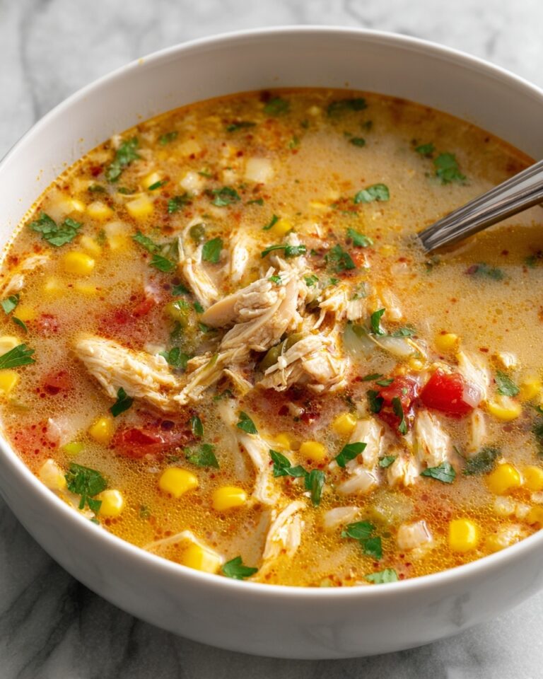 Green Chicken Enchilada Soup Recipe