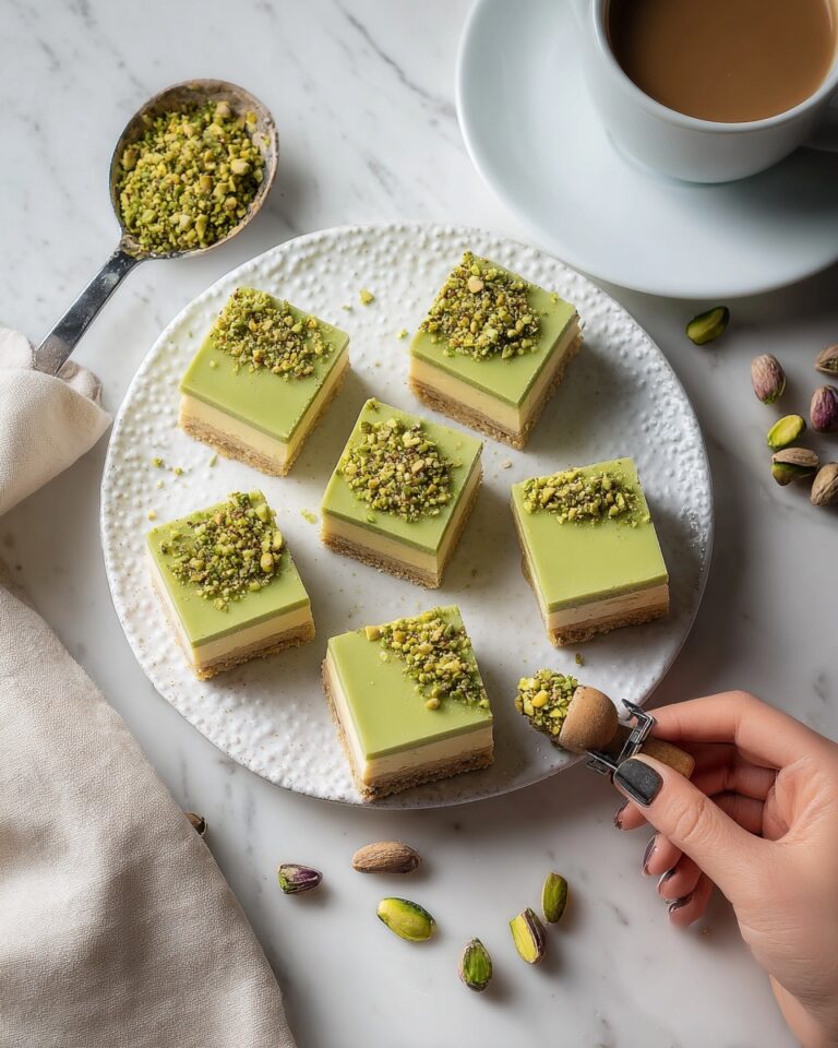 Pistachio Dream Cookie Bars Recipe