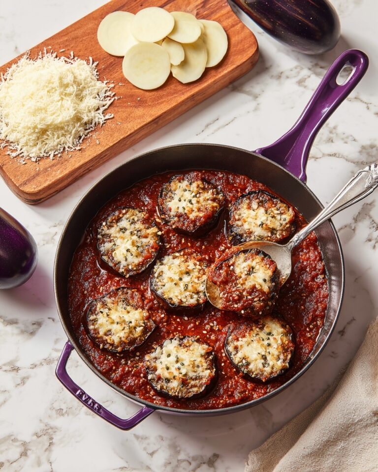 Skillet Eggplant Parmesan – A Comforting Delight Recipe