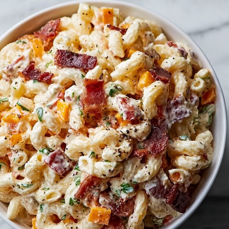 Bacon Cheddar Ranch Pasta Salad: A Creamy Crowd-Pleaser Recipe