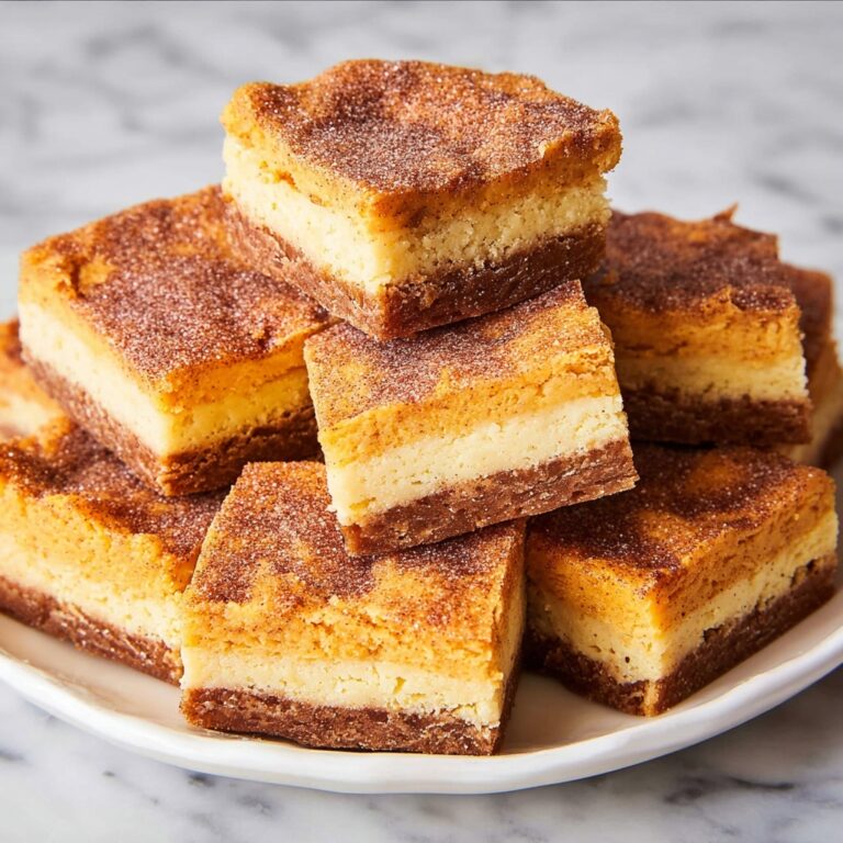 Pumpkin Pie Snickerdoodle Bars Recipe