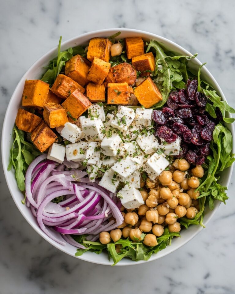 Sweet Potato and Chickpea Salad with Feta and Herbs Recipe
