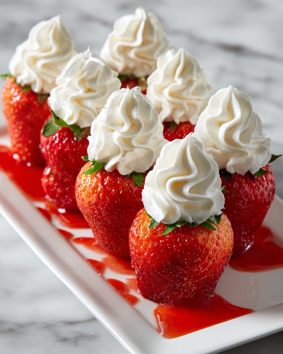 Deviled Strawberries Recipe - Recipe Image