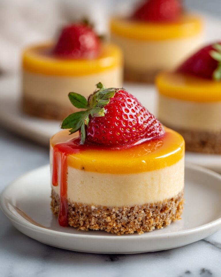 Mini Pineapple Upside-down Cheesecakes Recipe