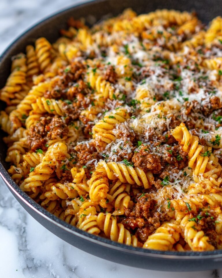 One-Pot Beef and Cheddar Ranch Pasta Recipe