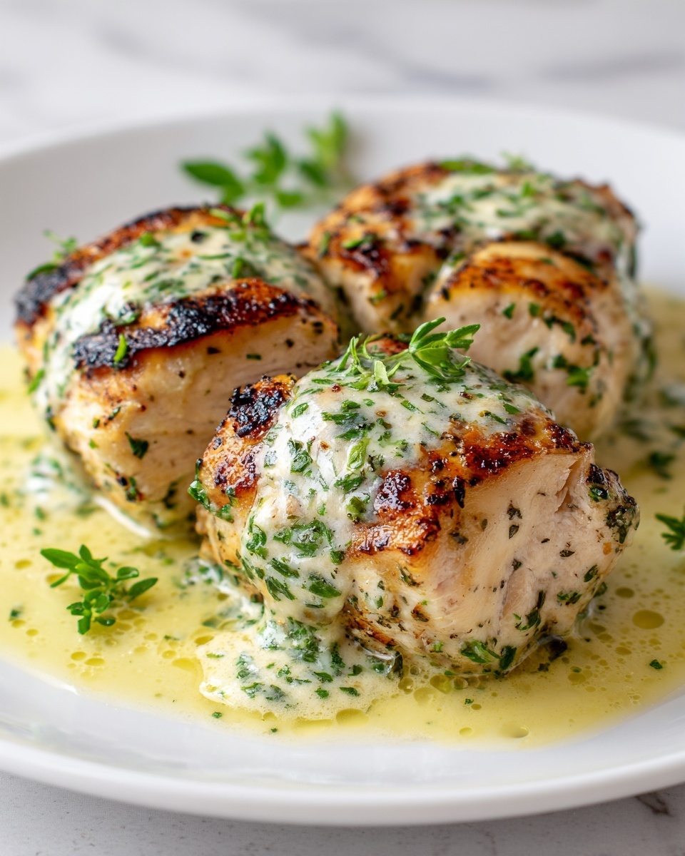 Chicken in Boursin Garlic Herb Cream Sauce Recipe - Recipe Image