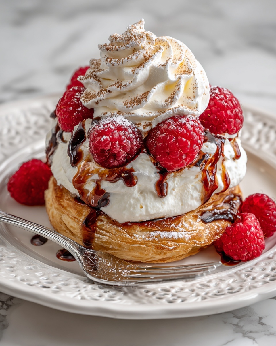 Easy Cream Puff Dessert Recipe - Recipe Image