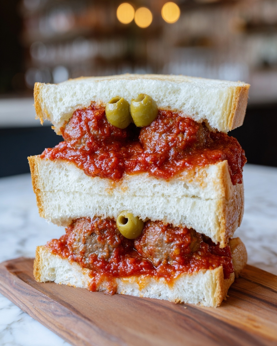 Meatball Monster Sandwiches Recipe - Recipe Image