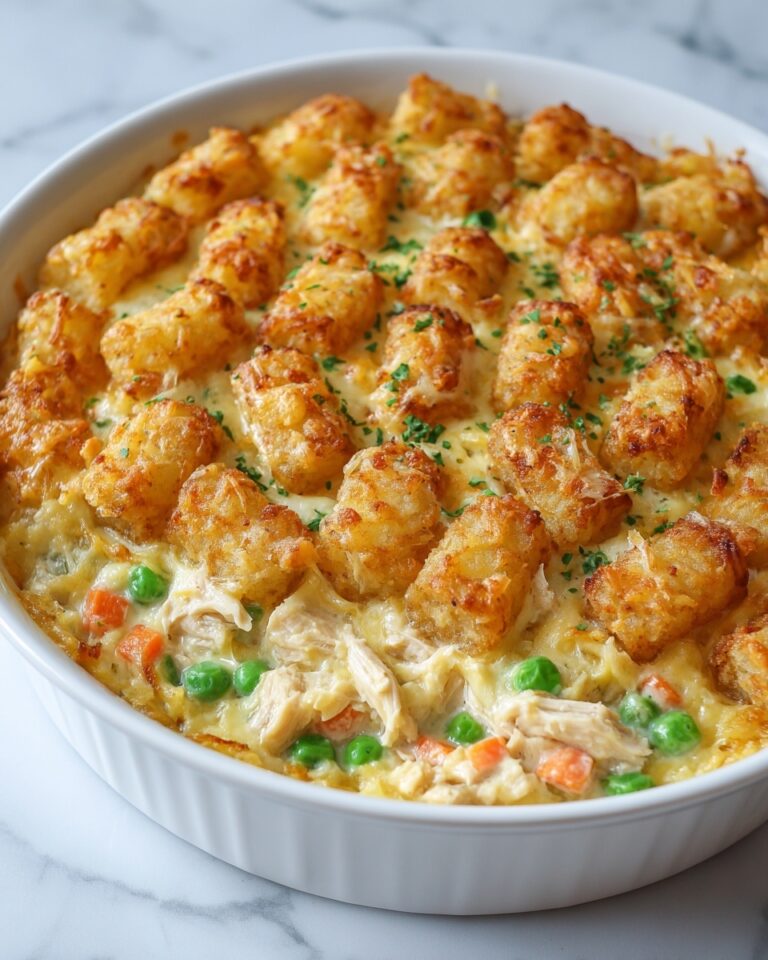 Tater Tot Chicken Pot Pie Recipe