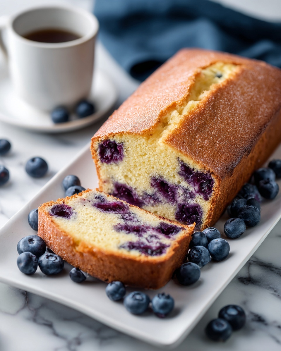 Blueberry Cream Cheese Bread Recipe - Recipe Image