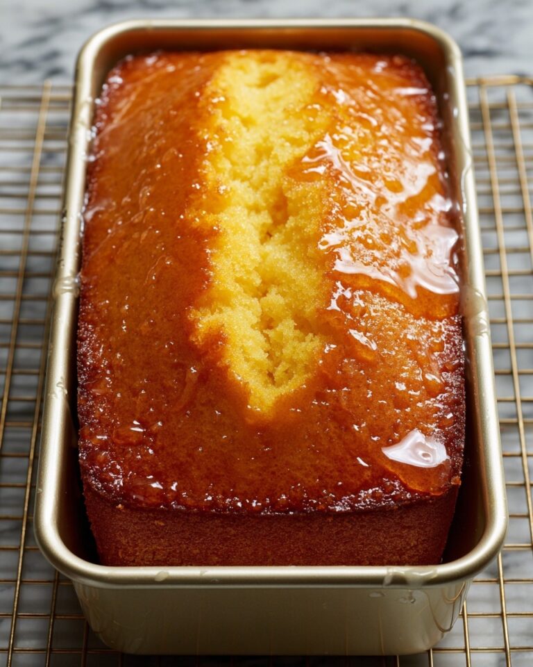 Lemon Cake with Zesty Lemon Glaze Recipe