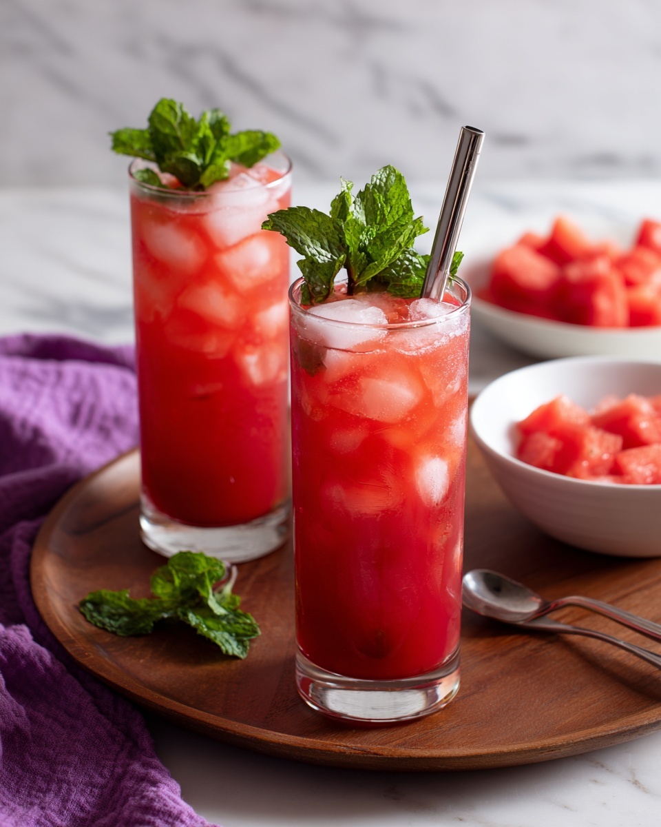 Refreshing Watermelon Water Recipe - Recipe Image
