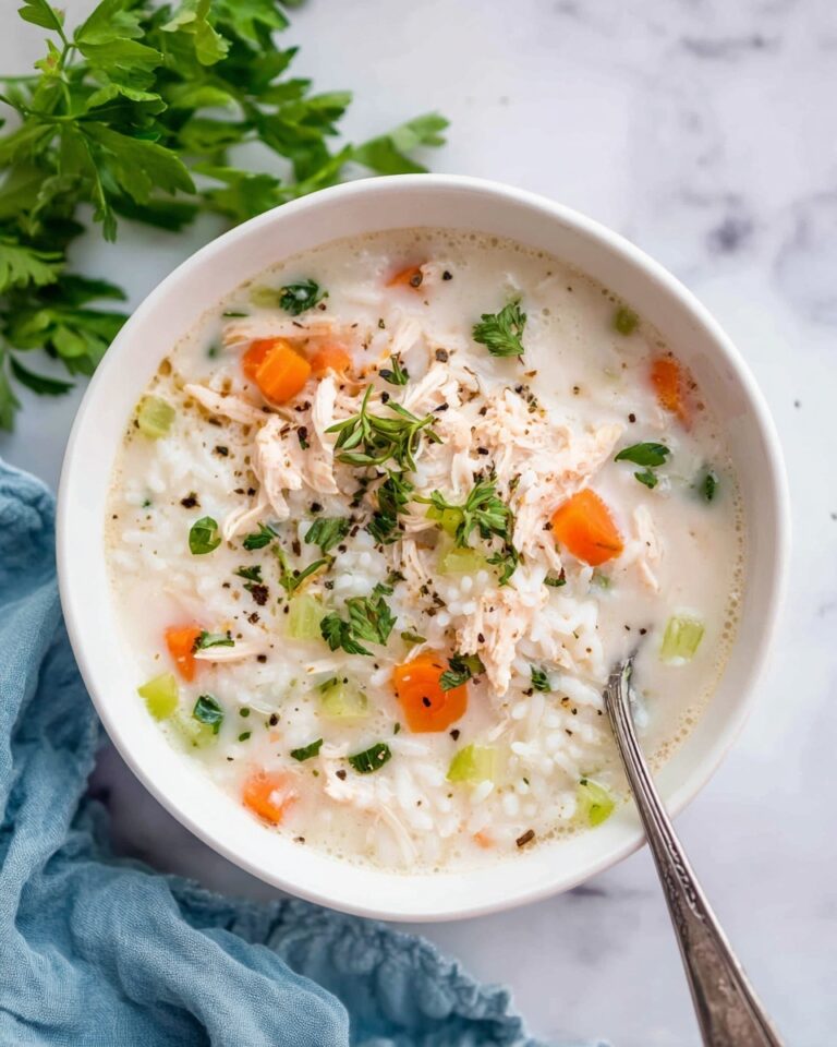 Creamy Chicken and Rice Soup Recipe