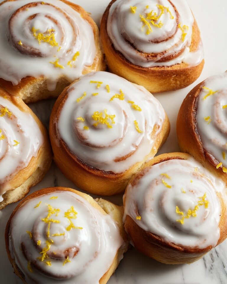 Orange Cinnamon Rolls with Citrus Orange Glaze Recipe