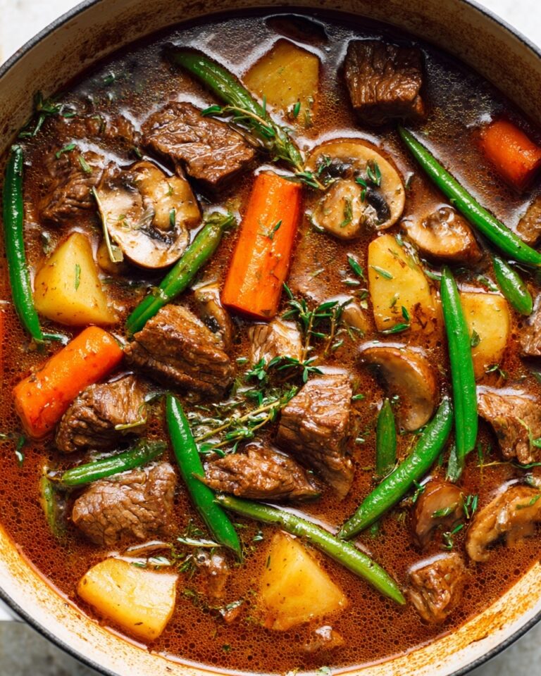 Hearty Chicken Stew with Vegetables and Tomatoes Recipe