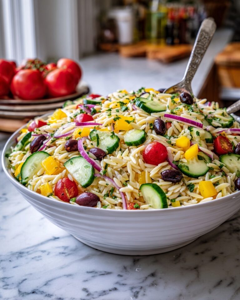 Greek Orzo Salad Recipe