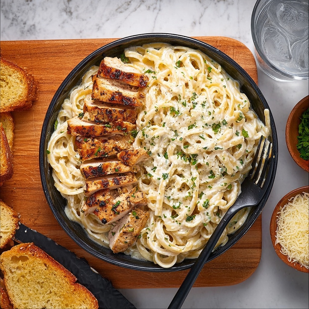 Creamy Chicken Pasta Recipe - Recipe Image