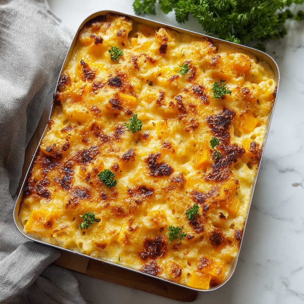 Easy Butternut Squash Casserole Recipe - Recipe Image
