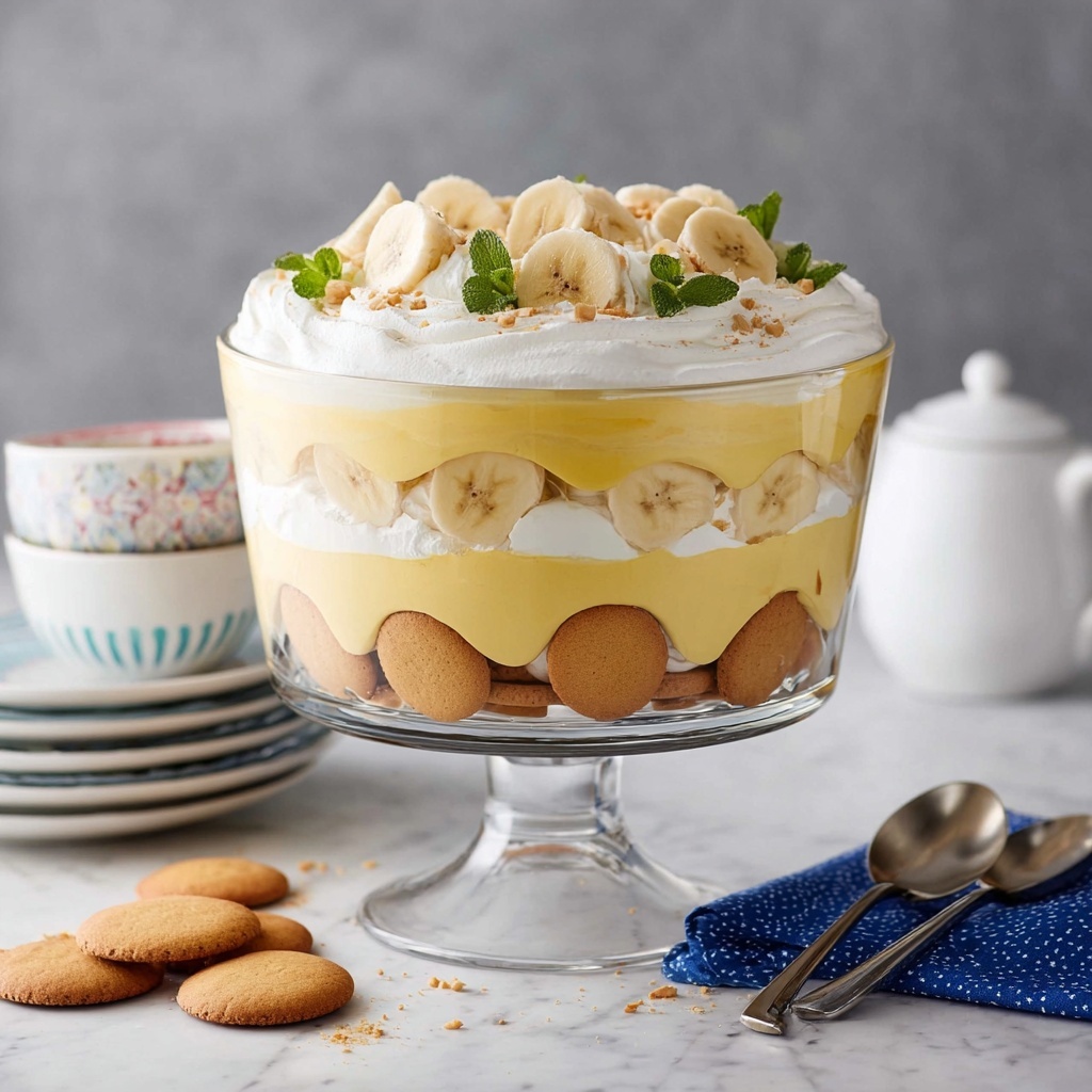 Classic No-Bake Banana Pudding Recipe - Recipe Image