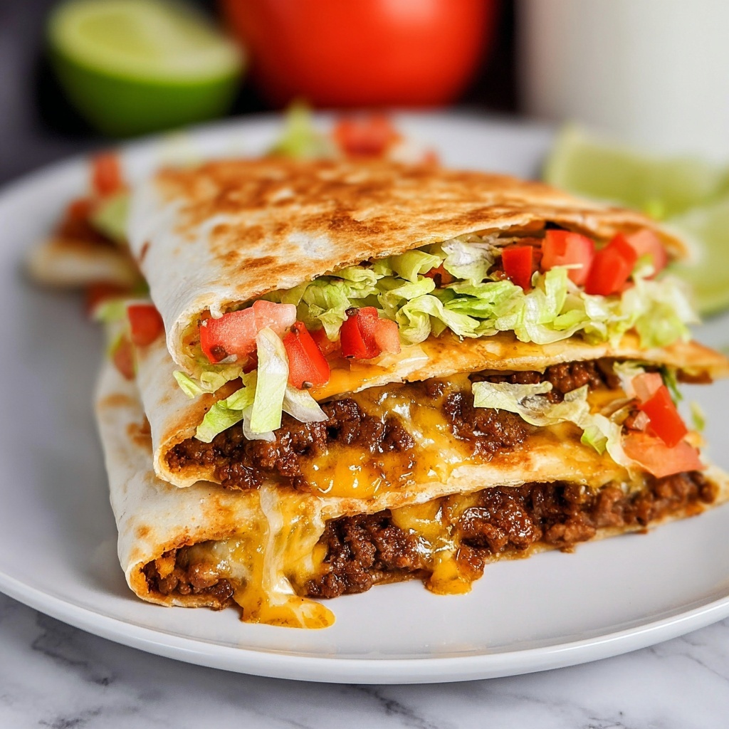 Copycat Crunchwrap Supreme Recipe - Recipe Image
