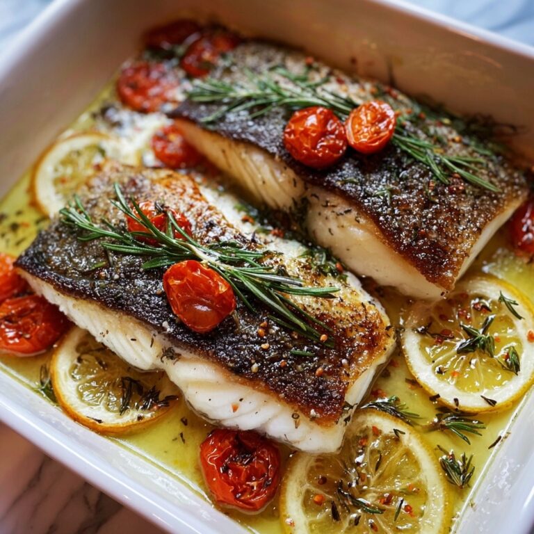 Mediterranean Baked Fish Recipe