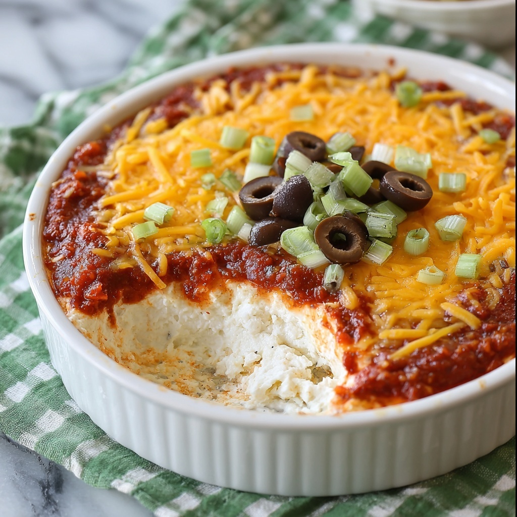 Layered Cream Cheese and Salsa Dip Recipe - Recipe Image