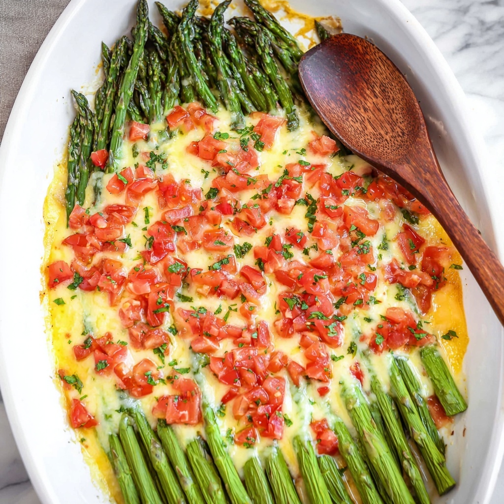 Cheesy Rotel Asparagus Recipe - Recipe Image
