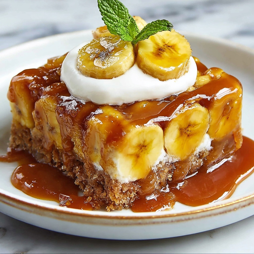 Banana Upside-Down Cake Recipe - Recipe Image