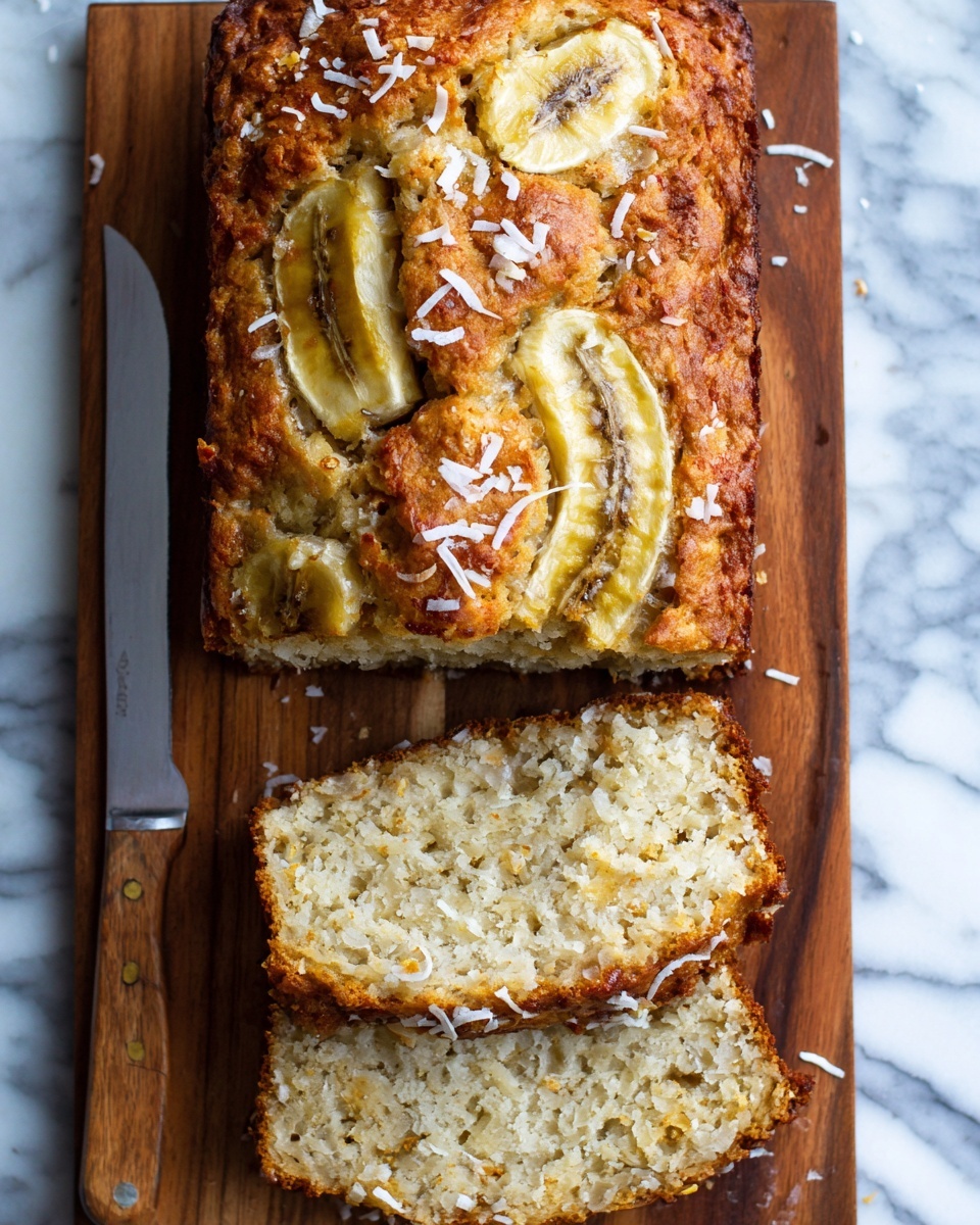 Coconut Pineapple Banana Bread Recipe - Recipe Image