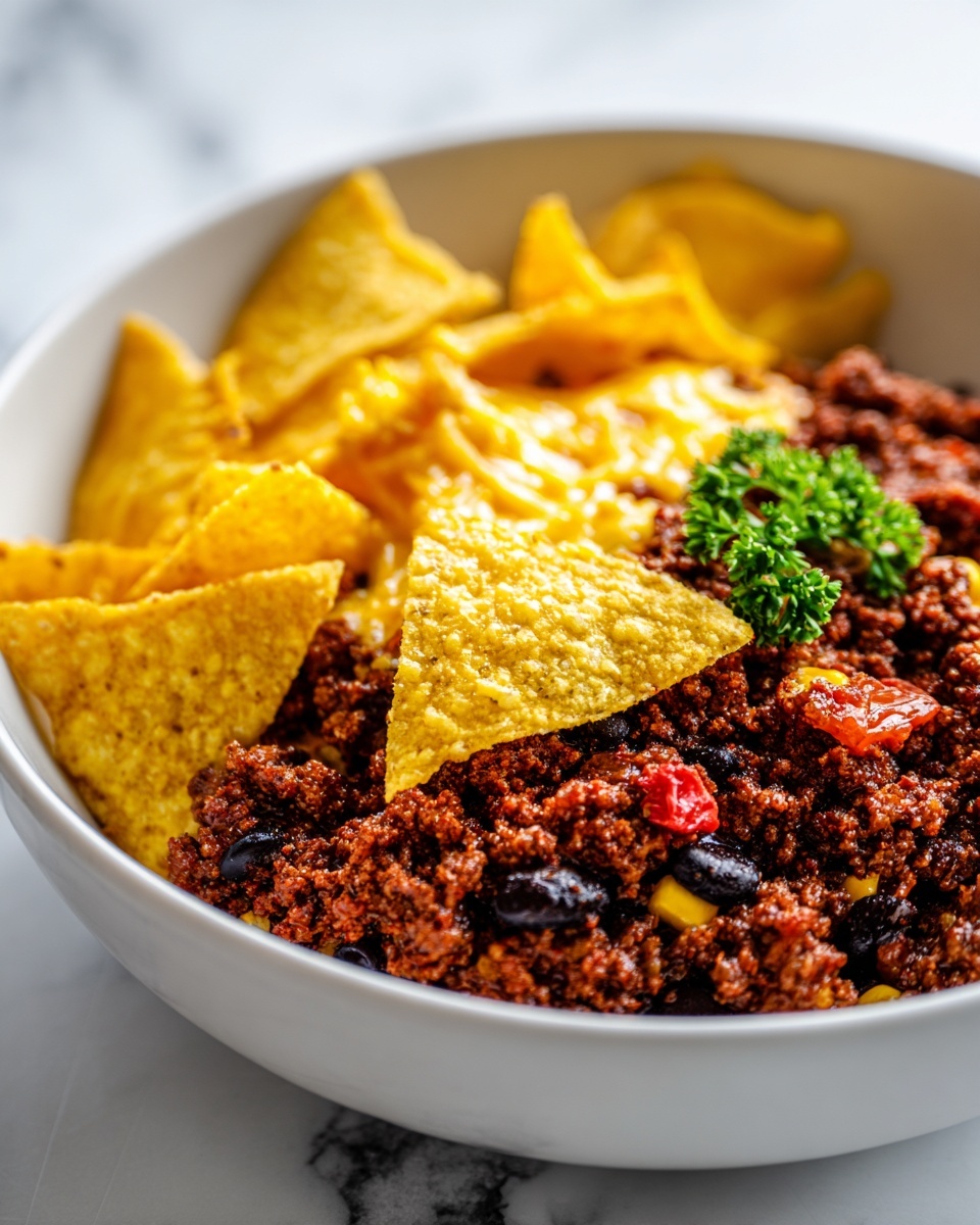 Crockpot Taco Casserole Recipe - Recipe Image