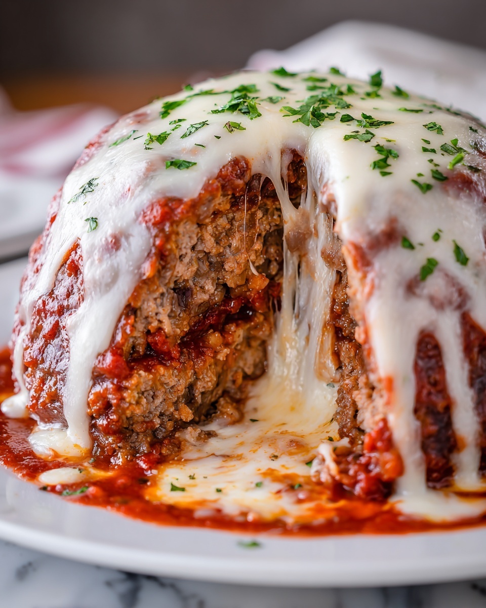Classic Italian Meatloaf Recipe - Recipe Image
