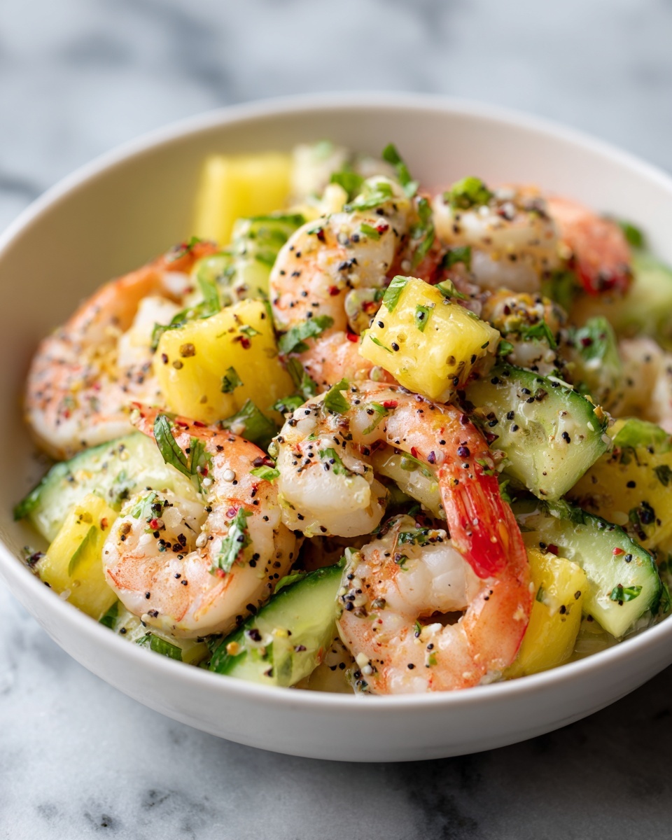 Cucumber Shrimp Salad Recipe - Recipe Image