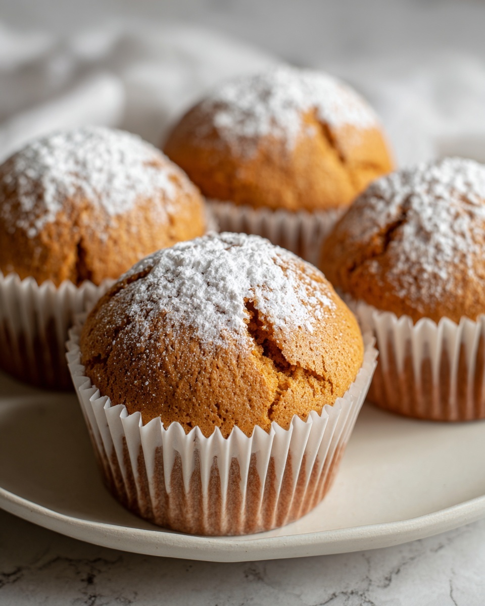 Pumpkin Oat Flour Muffins Recipe - Recipe Image