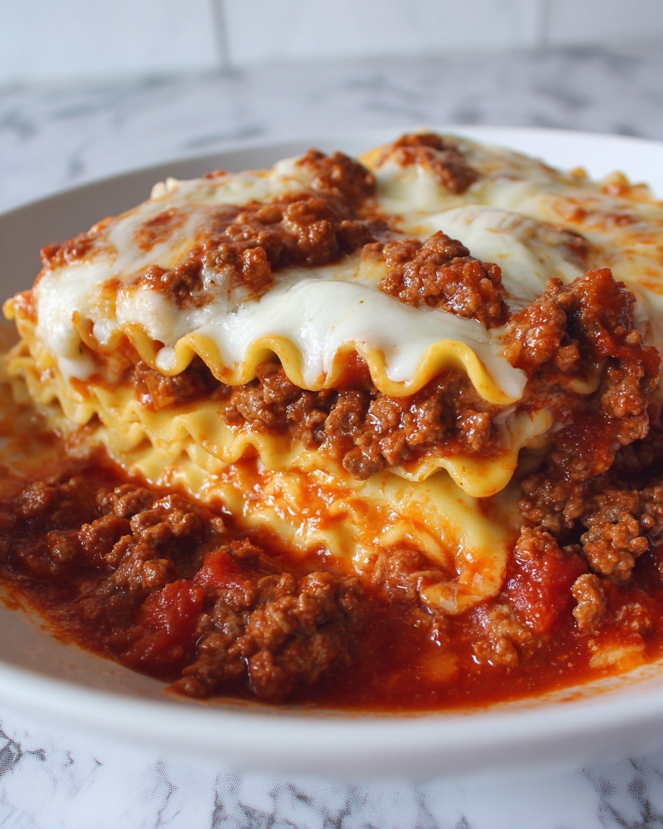 Easy Crockpot Ravioli Lasagna Recipe - Recipe Image