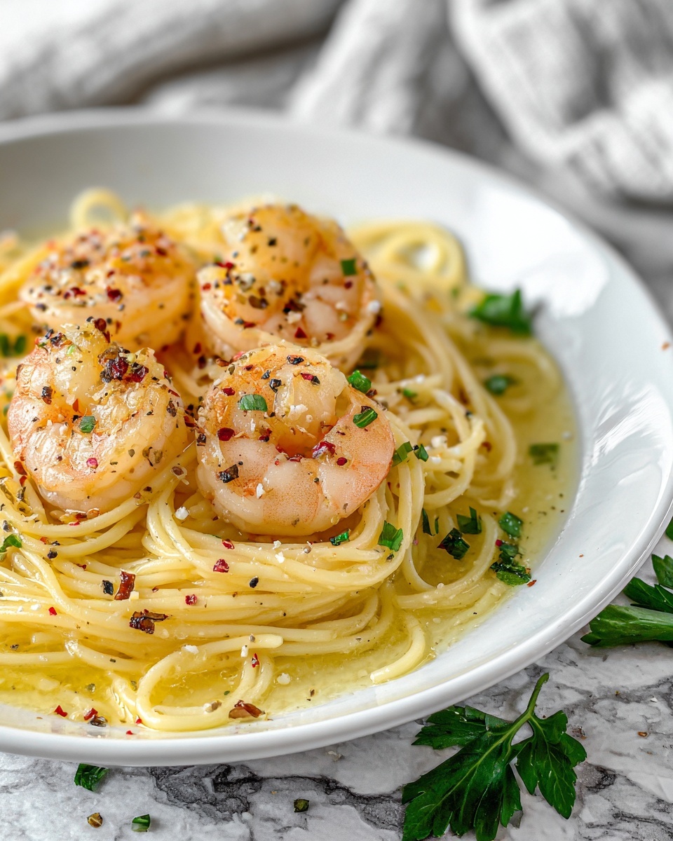 Shrimp Scampi Linguini Recipe - Recipe Image