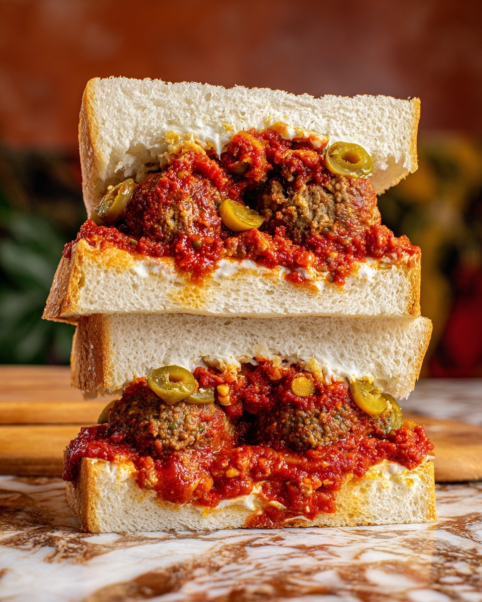 Meatball Monster Sandwiches Recipe - Recipe Image