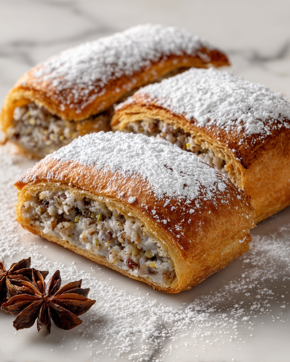 Italian Nut Roll Cookies Recipe - Recipe Image