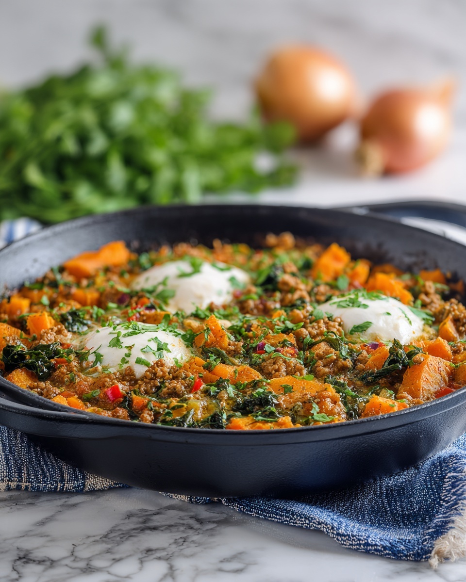 Ground Turkey Sweet Potato Skillet Recipe - Recipe Image