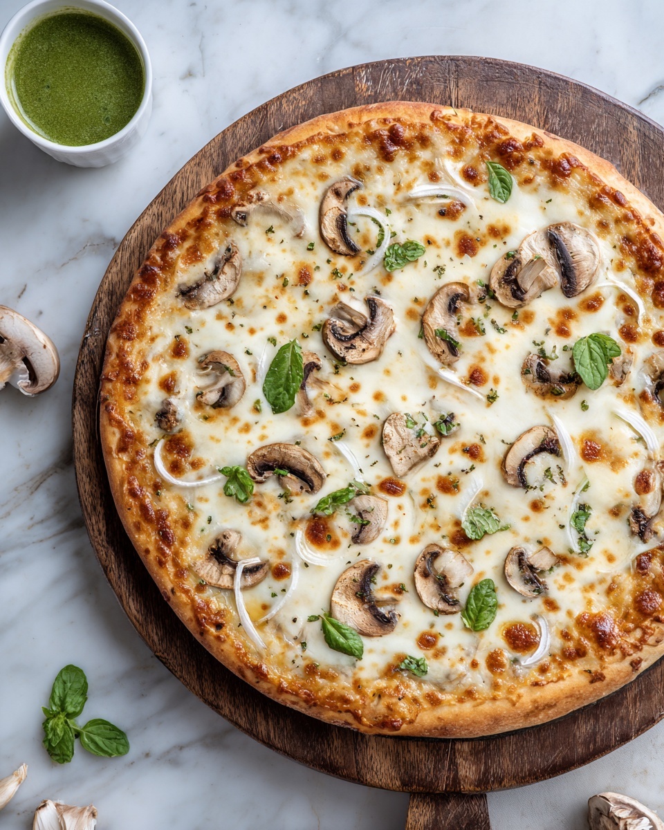 Homemade Classic Pizza with Fresh Toppings Recipe - Recipe Image