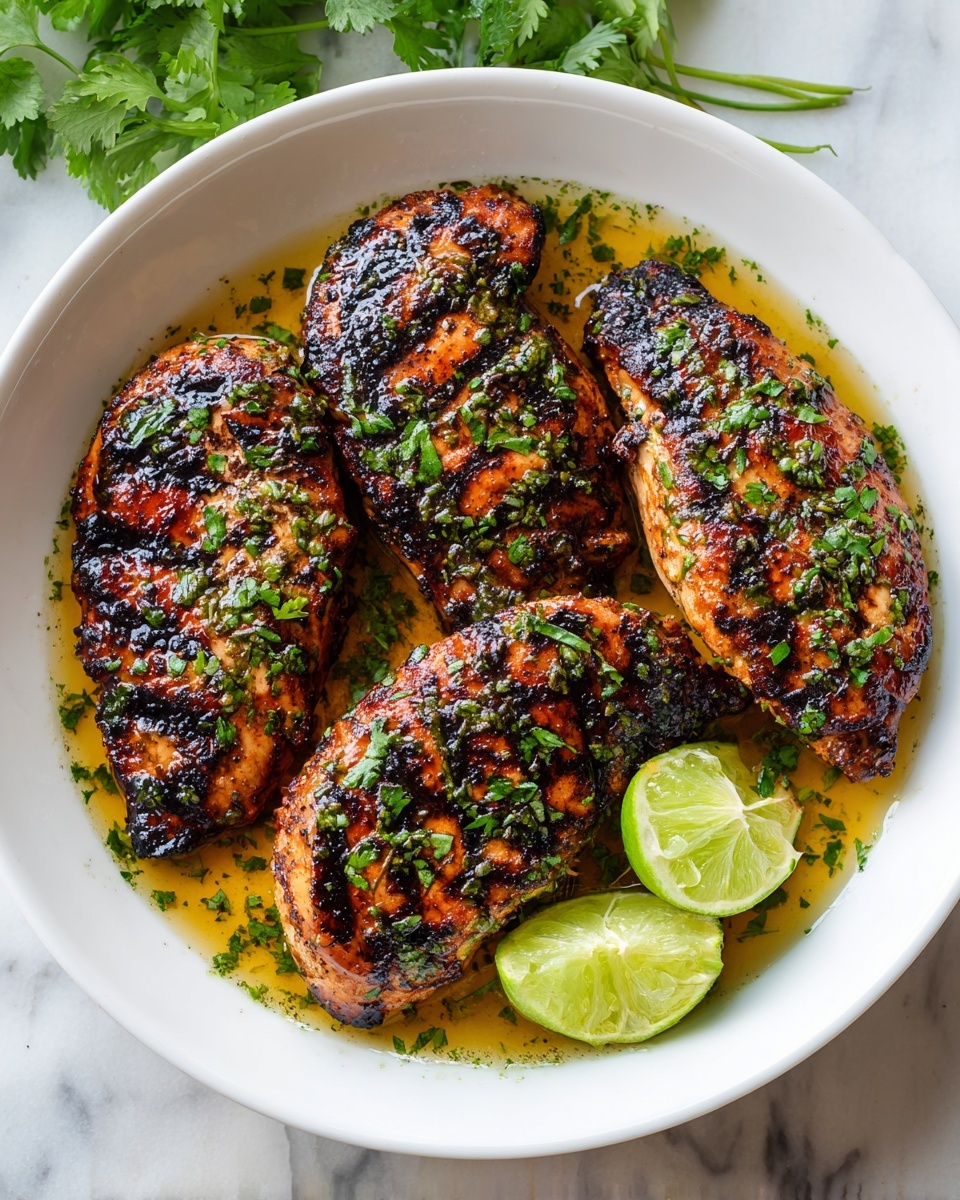 Charred Cilantro Lime Chicken Thighs Recipe - Recipe Image