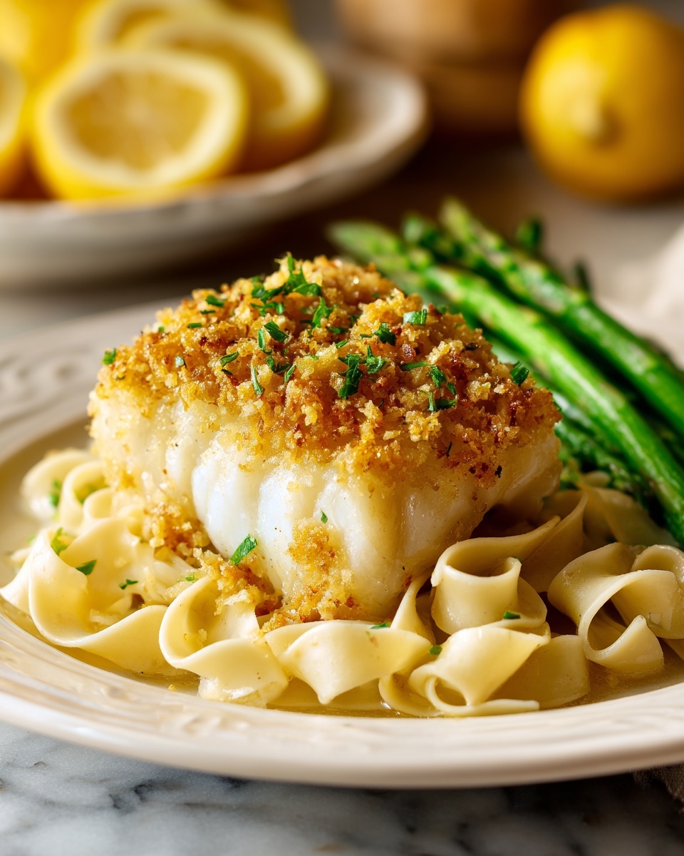 Parmesan Crusted Cod Recipe - Recipe Image