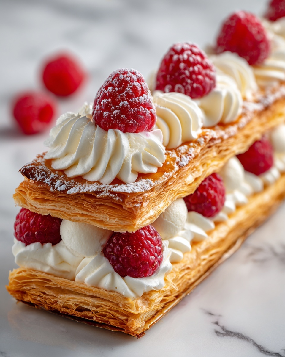 Raspberry and Cream Éclairs Recipe - Recipe Image