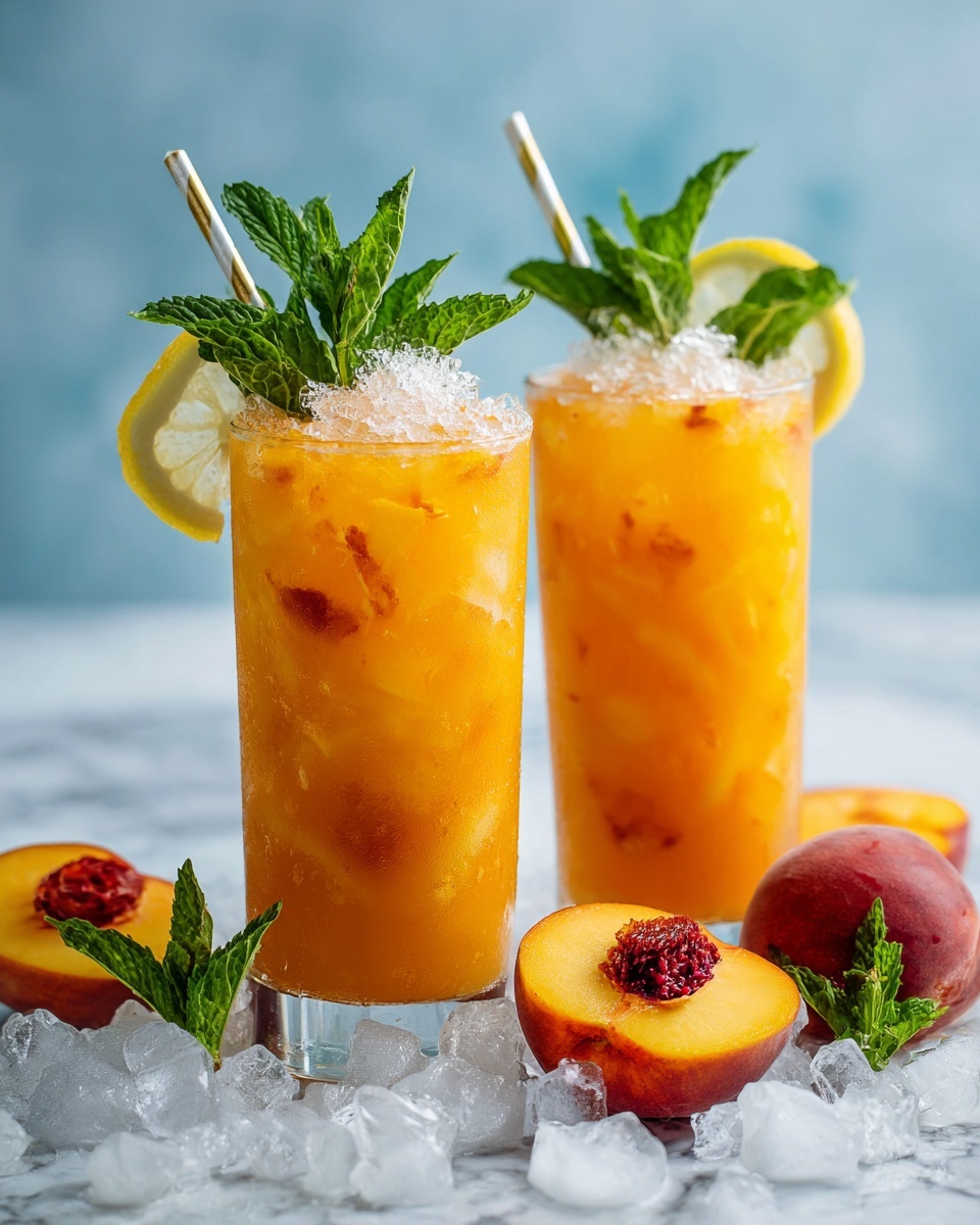 Peach Lemonade: The Ultimate Refreshing Summer Drink Recipe - Recipe Image