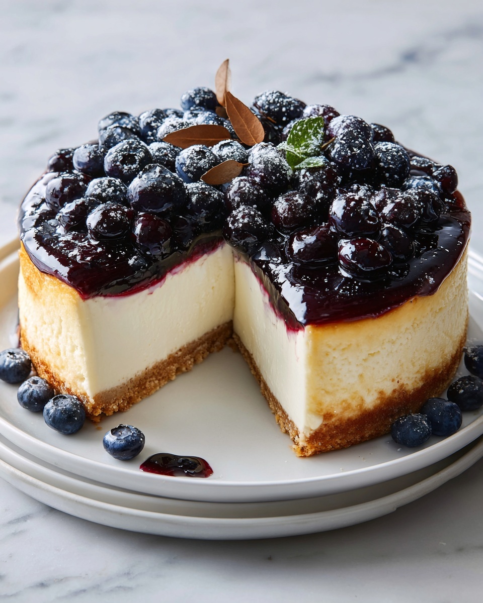 Blueberry Ricotta Pudding Cake Recipe - Recipe Image