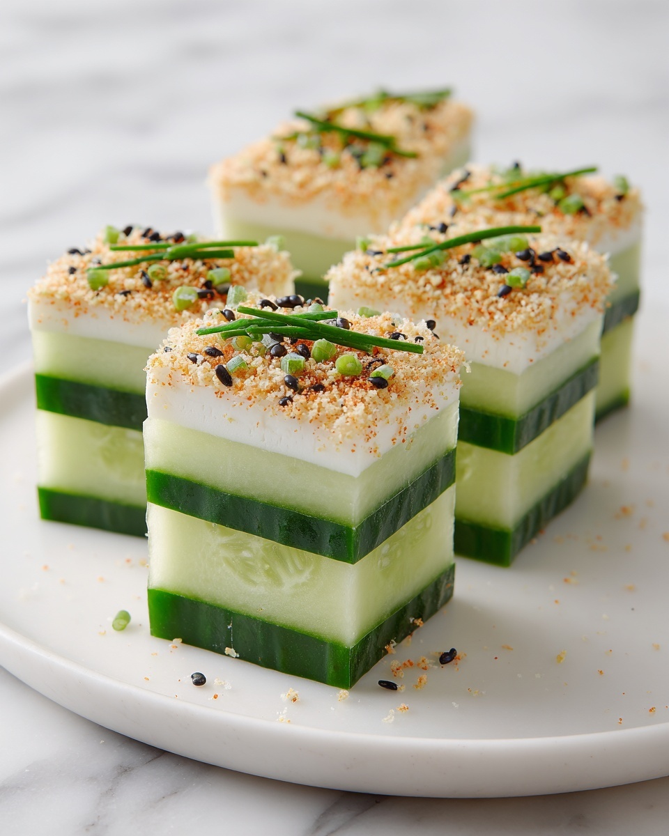 Everything Bagel Cucumber Bites Recipe - Recipe Image